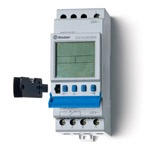 FINDER Реле времени цифровое ASTRO; программируется ПК (012.90); монтаж на рейку 35мм; 1СO 16A; питание 230В АC; ширина 35.8мм; степень защиты IP20(арт.129182300090)