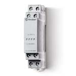 FINDER Модульное электронные вызывное реле со сбросом; 1СO+1NO 8A; питание 24В АC/DC; ширина 17.5мм; степень защиты IP20(арт.131200240000)