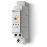 FINDER Модульный электронный лестничный таймер 1-функциональный; 1NO 16A; 3-проводная схема; питание 230В АC; ширина 17.5мм; степень защиты IP20(арт.149182300000)