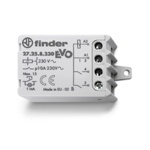 FINDER Шаговое электромеханическое реле EVO; 2NO 10А, 3 состояния; контакты AgNi; питание 230В АC; монтаж в коробке; фланец; степень защиты IP20(арт.272682300000)