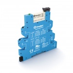 FINDER Интерфейсный модуль, электромеханическое реле, серия MasterOUTPUT; 1NO 6A; питание 12В AC/DC; категория защиты IP20; безвинтовые клеммы "Push-in"(арт.395100120060)