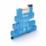 FINDER Интерфейсный модуль, электромеханические реле, серия MasterINPUT; 1CO 6A; контакты AgNi+Au; питание 230-240В AC; категория защиты IP20; безвинтовые клеммы "Push-in"(арт.397182305060)