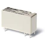 FINDER Низкопрофильное миниатюрное электромеханическое реле; монтаж на печатную плату; выводы с шагом 5мм; 1NO 16A; контакты AgSnO2; катушка 12В DС; степень защиты RTII(арт.436190124300)