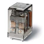 FINDER Миниатюрное универсальное электромеханическое реле; монтаж на печатную плату; 4CO 7A; контакты AgNi; катушка 240В АC; степень защиты RTI; опции: нет(арт.551482400000)