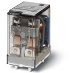 FINDER Миниатюрное силовое электромеханическое реле; монтаж на печатную плату; 2CO 12A; контакты AgCdO; катушка 12В DC; степень защиты RTI; опции: нет(арт.564290122000)
