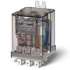 FINDER Универсальное электромеханическое реле; монтаж в наконечники Faston 187 (4.8х0.8мм); 3CO 10A; контакты AgNi; катушка 60В AC; степень защиты RTI; боковой монтажный фланец; опции: нет(арт.606380600000)