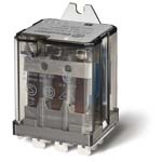 FINDER Силовое электромеханическое реле; монтаж в наконечники Faston 250 (6.3х0.8мм); 2NO 16A; контакты AgCdO (зазор >= 3мм); катушка 230В AC; степень защиты RTI; без монтажного фланца; опции: нет(арт.628282300309)