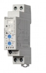 FINDER Контрольное реле для 1-фазных сетей; пониженное/повышенное напряжение, настраиваемые диапазоны; выход 1CO 10А; модульное, ширина 17.5мм; степень защиты IP20(арт.701182302022)