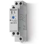 FINDER Модульный таймер 1-функциональный (ВЕ); питание 24…240В АС/DC; 1CO 16A; ширина 17.5мм; регулировка времени 0.1с…24ч; степень защиты IP20(арт.804102400000)