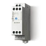 FINDER Модульный таймер 1-функциональный (BI); питание 24…240В АС/DC; 2CO 8A; ширина 22.5мм; регулировка времени 0.05с…180c; степень защиты IP20(арт.836202400000)