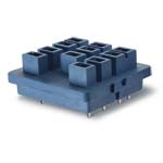 FINDER Розетка для монтажа на плате для реле 62.32, 62.33; в комплекте металлическая клипса 092.54(арт.9213SMA)