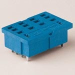 FINDER Розетка для монтажа на плате для реле 56.34; в комплекте металлическая клипса 094.51(арт.9614SMA)