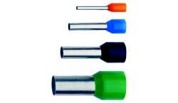 Наконечник втулочный изолир. 0,14мм2, длина втулки 6мм (цв. ряд 1, цвет серый)