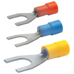 Вилочный изолир. наконечник 0,5-1,0мм2 под винт М 3,5 (красн.)