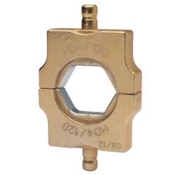 Матрица серии "4" для трубч. медных DIN наконечников 120 мм2 (шестигранник)