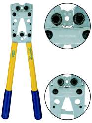 K05 Пресс-клещи с встр. матр. для медн. трубч. облегч. наконечников (6 - 50 мм2, шестигранник)