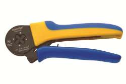 K3014K Пресс-клещи для втулочных наконечников 0,14 - 10 мм2 / профиль опрессовки - квадрат / улучшенная эргономичность / храповый механизм