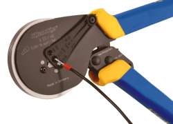 K304K Пресс-клещи для втулочных наконечников 0,08 - 16 мм2 / профиль опрессовки - квадрат / храповый механизм