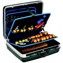 KL870BL Набор из 33 проф. монтажных инструментов KLAUKE в инструментальном чемодане