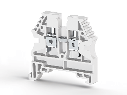 KLEMSAN 304136 Клеммник на DIN-рейку 4мм.кв. (белый); AVK4