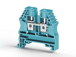 KLEMSAN 304141 Клеммник на DIN-рейку 6мм.кв. (синий); AVK6