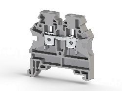 KLEMSAN 304210 Клеммник на DIN-рейку 4мм.кв. (серый); AVK4 RD