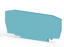 0.0.0.4.46341, Концевой сегмент на клеммники YBK6, (синий); NPP YBK6