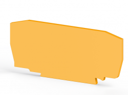 0.0.0.4.46343, Концевой сегмент на клеммники YBK6, (желтый); NPP / YBK 6