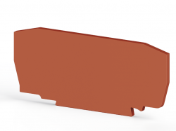 0.0.0.4.46344, Концевой сегмент на клеммники YBK6, (красный); NPP / YBK 6