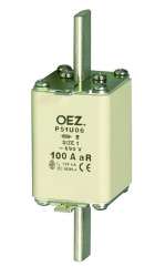 P51U06 100A aR Плавкая вставка для защиты полупроводников Un 690 V a.c./440 V d.c., размер 1, aR - характеристика для защиты полупроводников только против короткого замыкания, ножевое исполнение, без Cd/Pb P51U06 100A aR Плавкая вставка для защиты полупроводников Un 690 V a.c./440 V d.c., размер 1, aR - характеристика для защиты полупроводников только против короткого замыкания, ножевое исполнение, без Cd/Pb