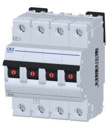 APN-32-3N Тумблерный выключатель In 32 A, Ue 230/400 V a.c., 60/220 V d.c, 3+N-полюс, ширина 4 модуля