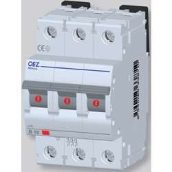 LPE-10B-3 Автоматический выключатель In 10 A, Ue 230/400 V a.c., 60/220 V d.c., характеристика B, 3-полюс, Icn 6 kA