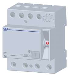 OFI-63-4-300A Устройство защитного отключения In 63 A, Ue 230/400 V a.c., Idn 300 mA, 4-полюс, Inc 10 kA, тип A