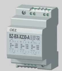 OEZ 36696 BZ-BX-X230-A Блок задержки для расцепителей минимального напряжения, AC 230 V / DC 220 V, для SP-BC-..., SP-BD-..., SP-BH-..., SP-BL-...