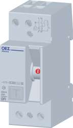 OFI-25-2-030A-G Устройство защитного отключения In 25 A, Ue 230 V a.c., Idn 30 mA, 2-полюс, Inc 10 kA, тип A-G