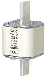 PNA3 500A aM Плавкая вставка Un 690 V a.c./250 V d.c., Un 690 V a.c./250 V d.c., размер 3, размер 3, aM - характеристика моторная, aM - характеристика моторная только против короткого замыкания только против короткого замыкания, без Cd/Pb, без Cd/Pb, заме