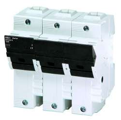 OPVP22-3 разъединитель нагрузки цилиндрических предохранителей Ie 125 A, Ue 690 V, для цилиндрических плавких вставок 22x58 для защиты полупроводников