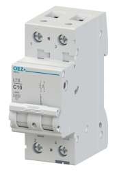 LTS-20D-2 Автоматический выключатель In 20 A, Ue AC 230/400 V / DC 120 V, характеристика D, 2-полюс, Icn 10 kA