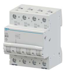 LTS-50C-3N Автоматический выключатель In 50 A, Ue AC 230/400 V / DC 180 V, характеристика C, 3+N-полюс, Icn 10 kA