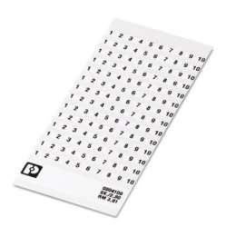 Phoenix contact 0804109:0051 SK 3,81/2,8:FORTL.ZAHLEN 51-6 Маркировка для клеммных модулей