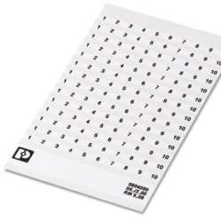 Phoenix contact 0804280:0041 SK 5,08/2,8:FORTL.ZAHLEN 41-5 Маркировка для клеммных модулей