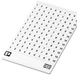 Phoenix contact 0804293:0061 SK 5,08/3,8:FORTL.ZAHLEN 61-7 Маркировка для клеммных модулей