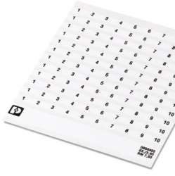 Phoenix contact 0804455:0061 SK 7,5/3,8:FORTL.ZAHLEN 61-70 Маркировка для клеммных модулей