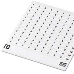 Phoenix contact 0804549:0011 SK 7,62/3,8:FORTL.ZAHLEN 11-2 Маркировка для клеммных модулей