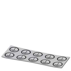 Phoenix contact 1004526 ET-ERDE BOGEN Этикетка с символом заземления