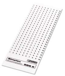 Phoenix contact 1007028:0041 SBS 6:FORTL.ZAHLEN 41-60 Маркировка для клеммных модулей