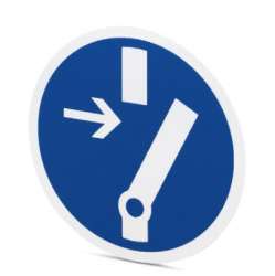 Phoenix contact 1014165 PML-M110 (D100) Предписывающая табличка