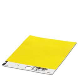 Phoenix contact 1014295 US-EMLF (104X70) YE Пластиковая табличка