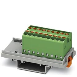 Phoenix contact 1046953 PTFIX 18X1,5-NS35 GN Распределительный блок