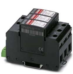 Phoenix contact 1050284 VAL-MS 350 VF-RW/3+0-FM/40 Разрядник для защиты от импульсных перенапряжений, тип 2
